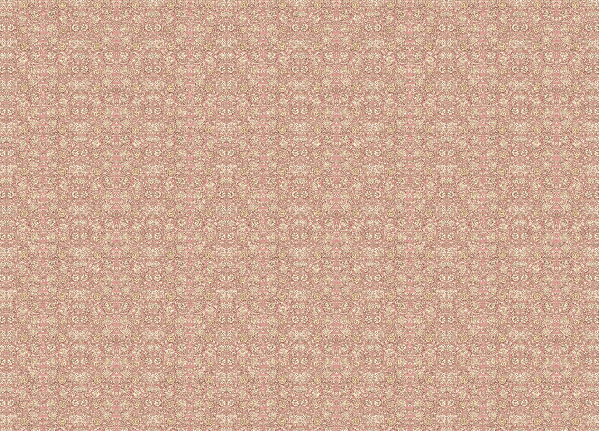 Creative Lab Amsterdam Indian Flower Pink Wallpaper Mural - Image 4