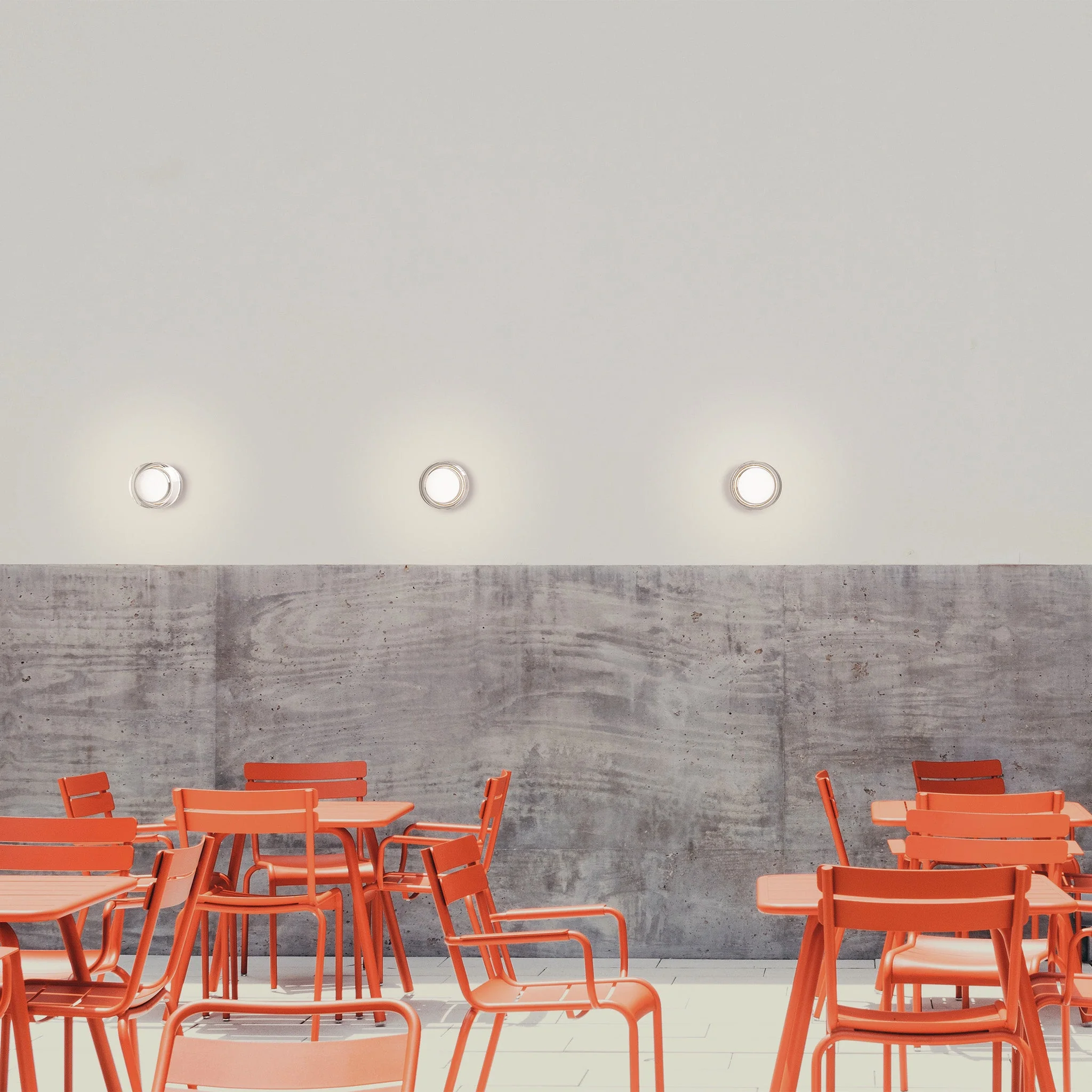 Innermost Full Stop Wall Outdoor White - Image 3