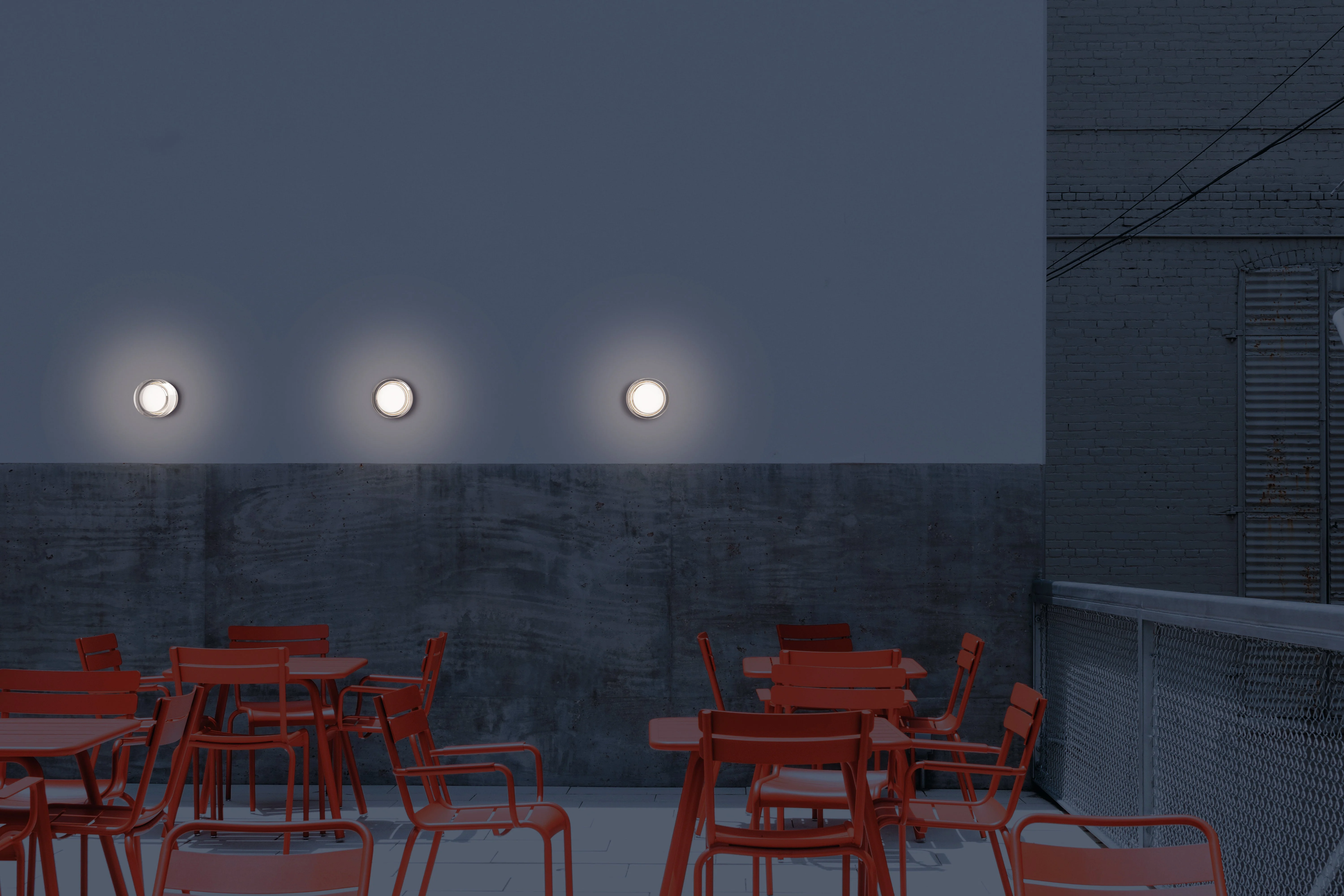 Innermost Full Stop Wall Outdoor White - Image 4