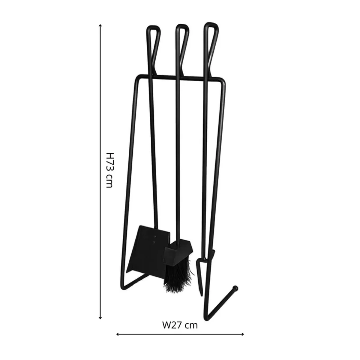 Ivyline Black Linear Companion Set - Image 4