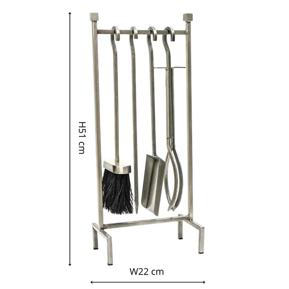 Ivyline Iron Fireside Companion Set - Image 4