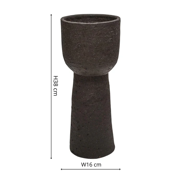 Ivyline Nico Handmade Tall Planter - Image 3