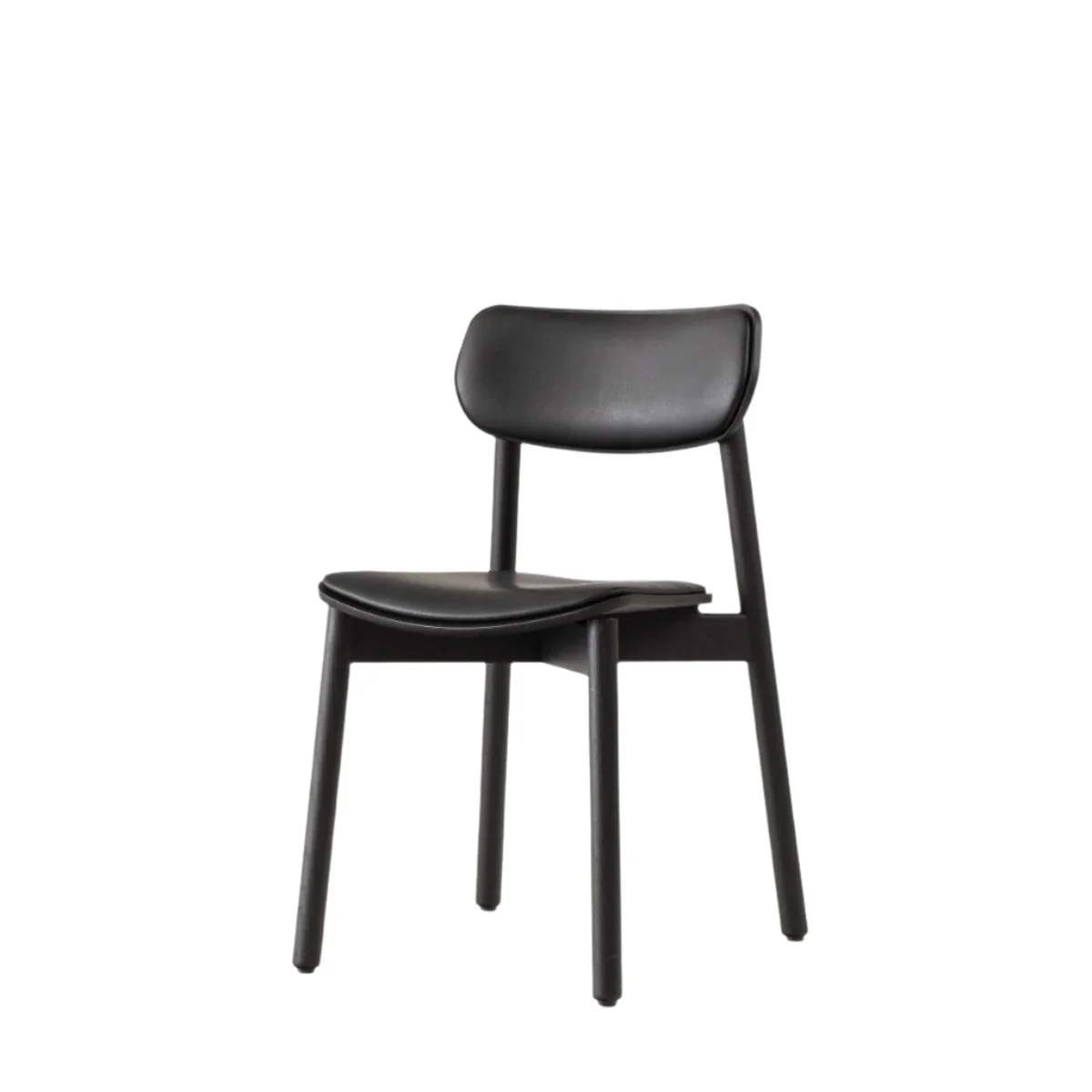 Honest Furniture Otis Black Chair - Upholstered