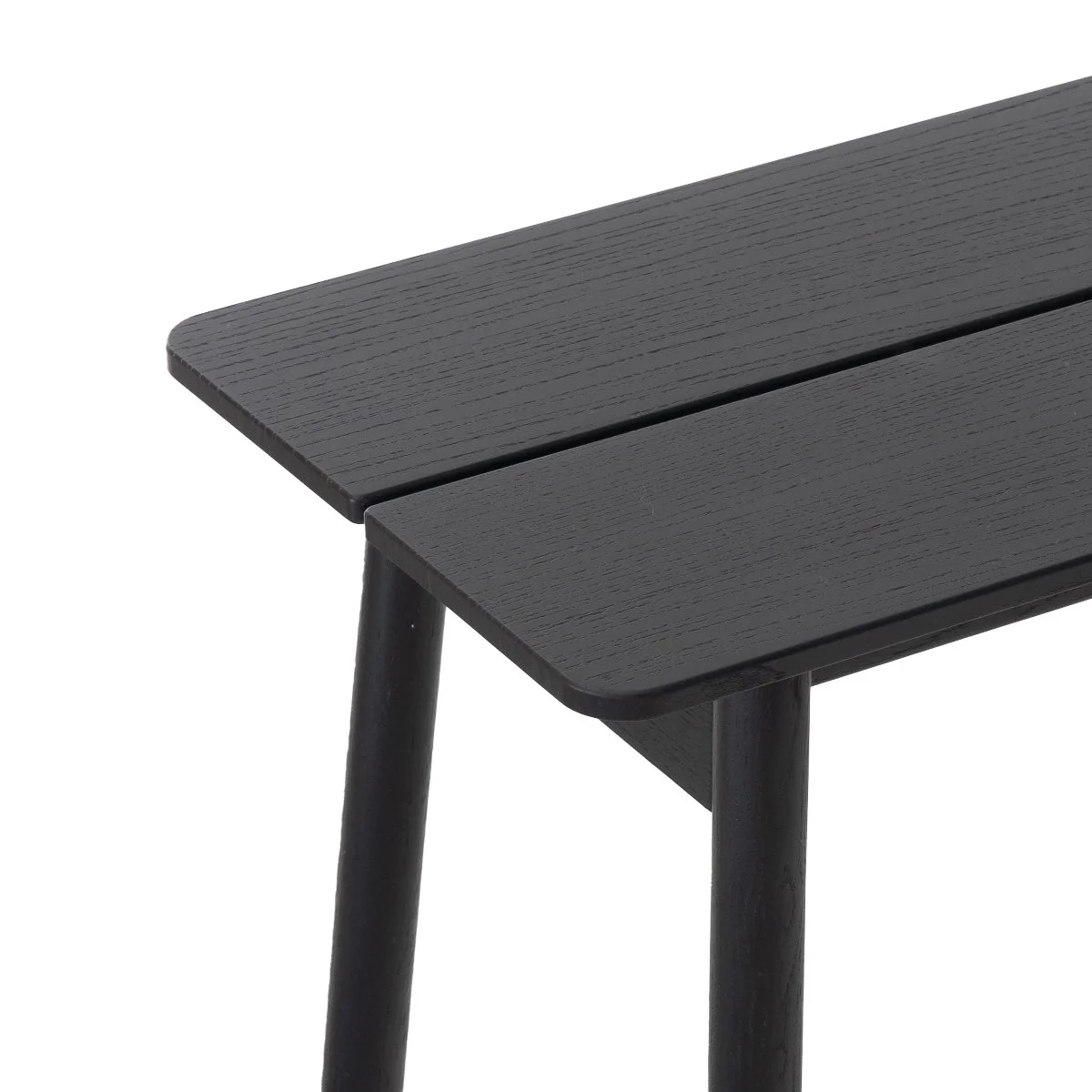 Honest Furniture Otis Black Dining Bench - Image 3