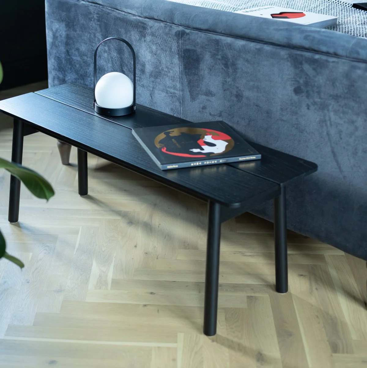 Honest Furniture Otis Black Dining Bench - Image 4