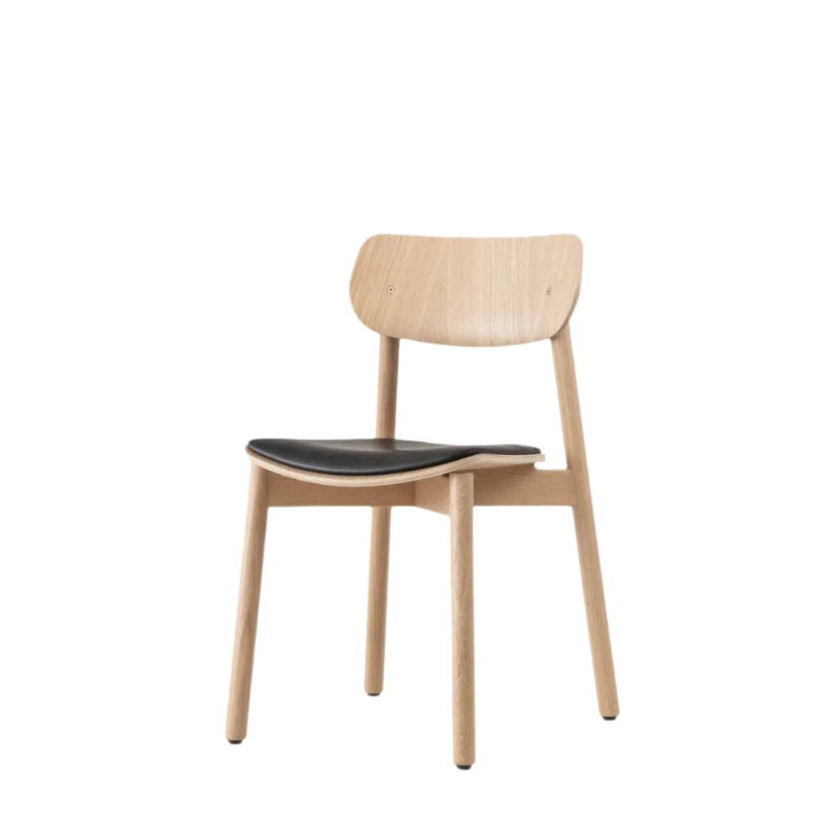 Honest Furniture Otis Oak Chair - Upholstered - Image 11