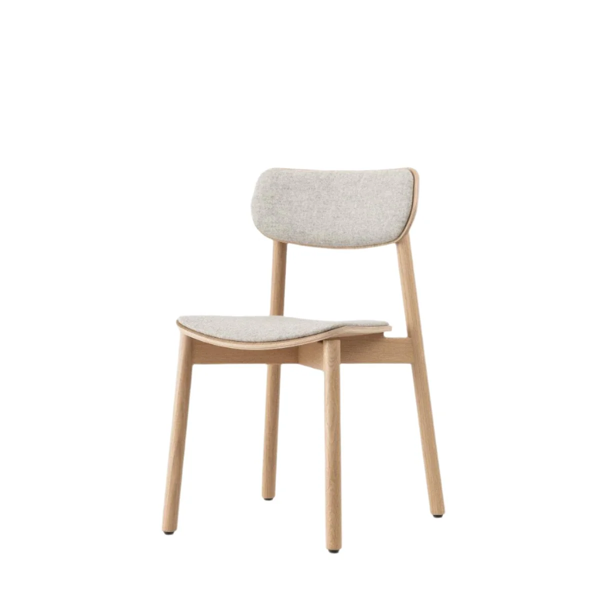 Honest Furniture Otis Oak Chair - Upholstered - Image 13
