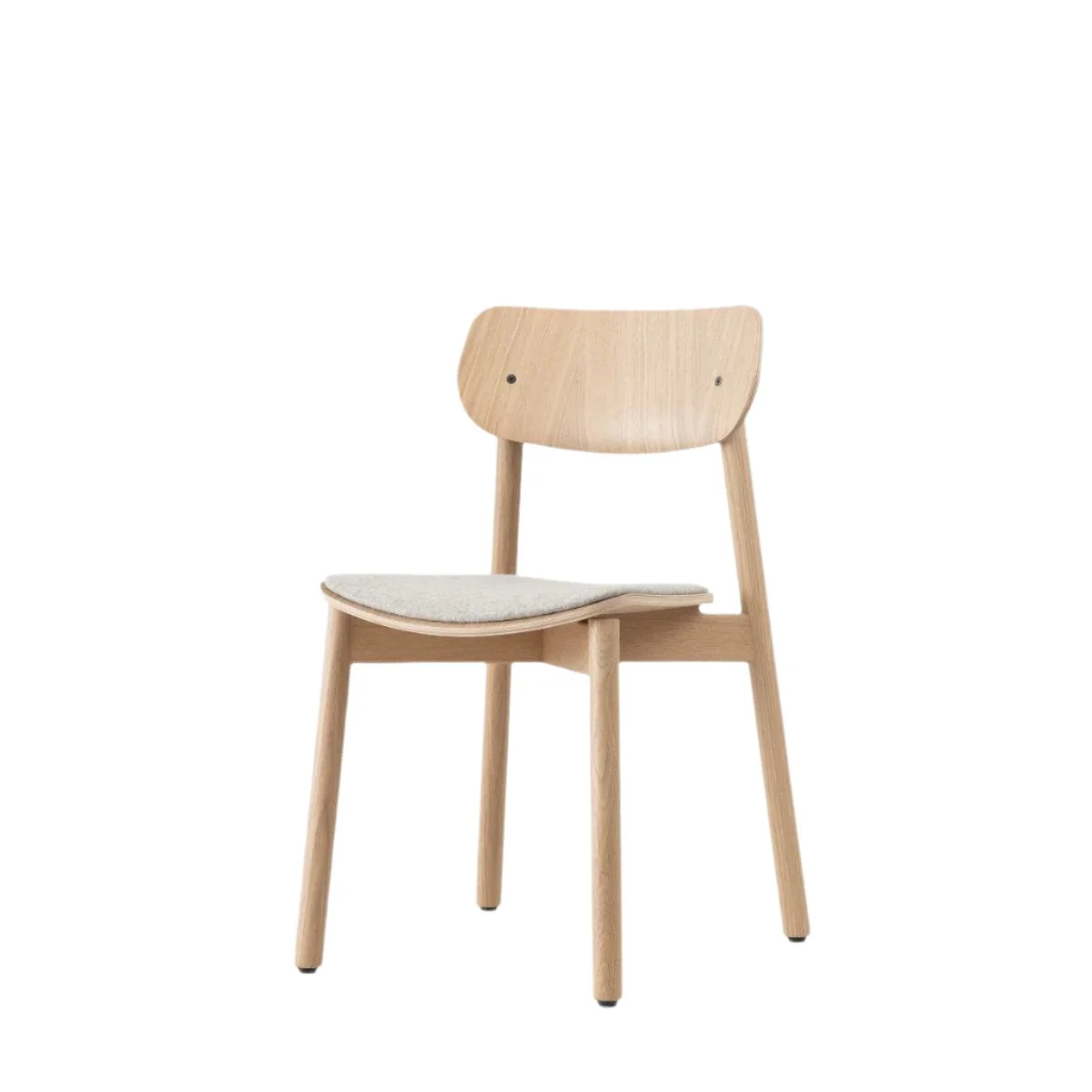 Honest Furniture Otis Oak Chair - Upholstered - Image 14