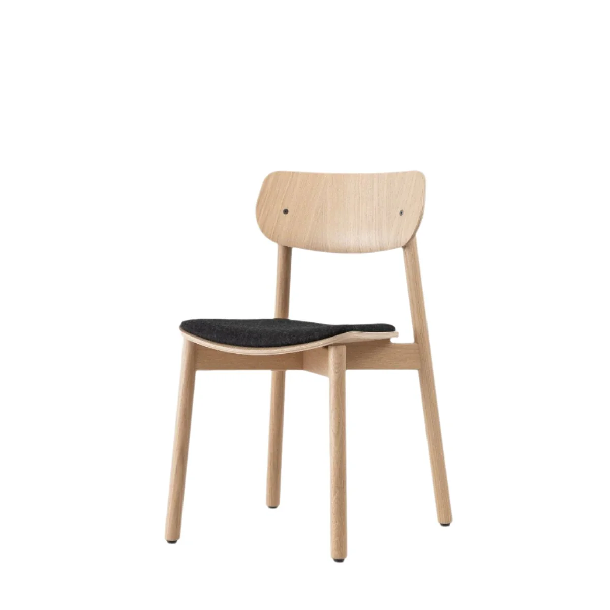 Honest Furniture Otis Oak Chair - Upholstered - Image 18