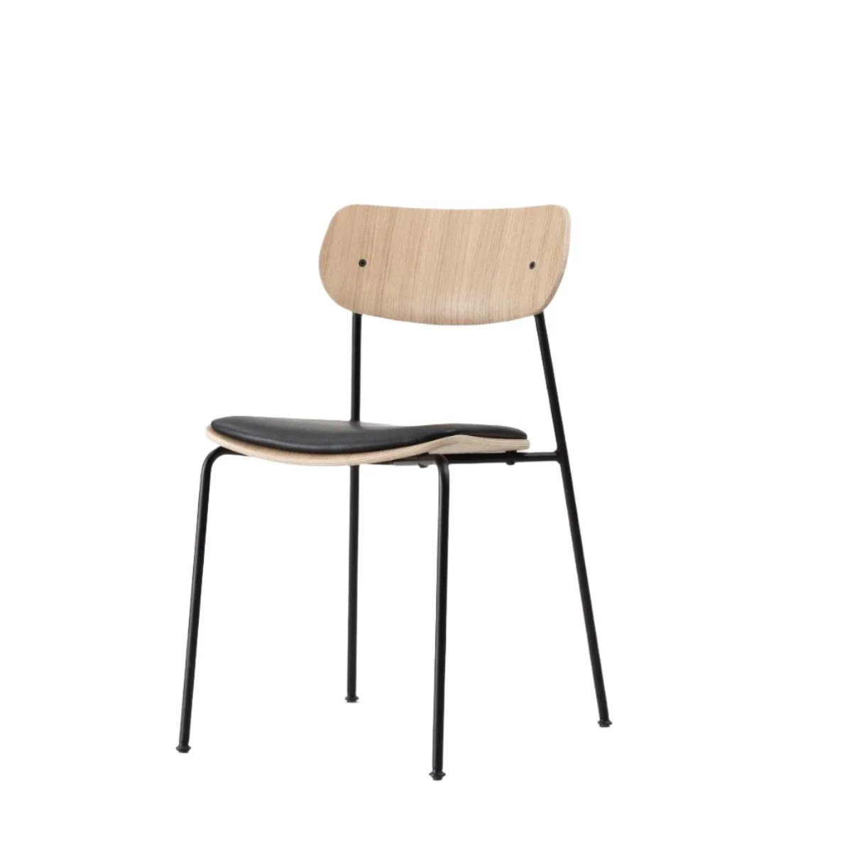 Honest Furniture Otis Tube Oak Chair - Upholstered - Image 2