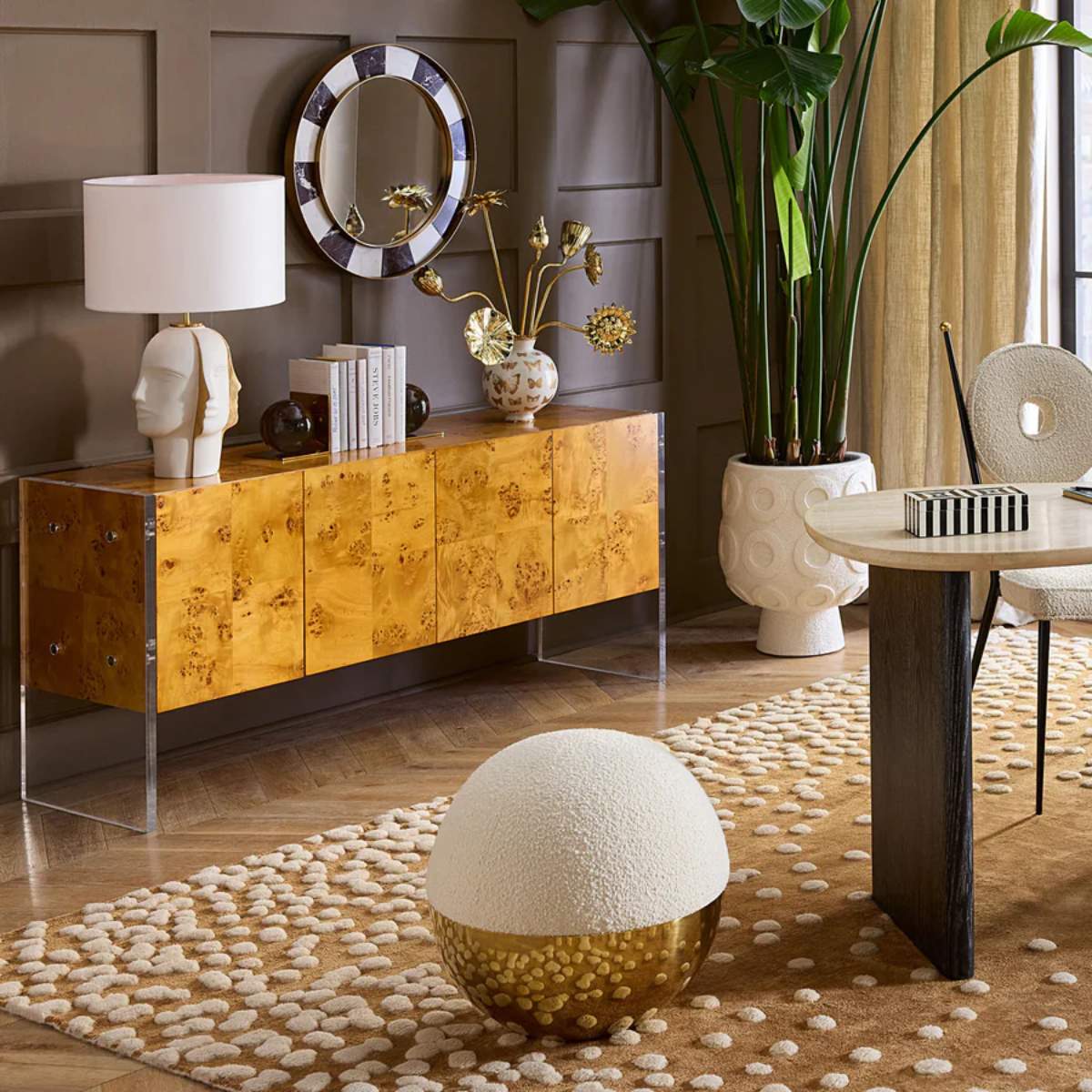 Jonathan Adler Alphaville Tuffet - Image 9