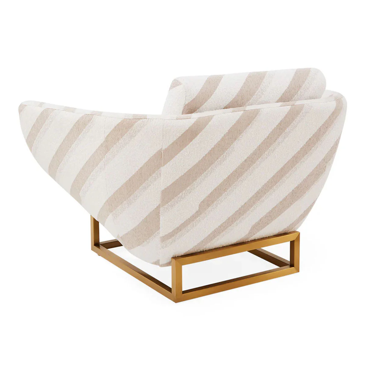 Jonathan Adler Beaumont Lounge Chair - Diagonal Natural - Image 5