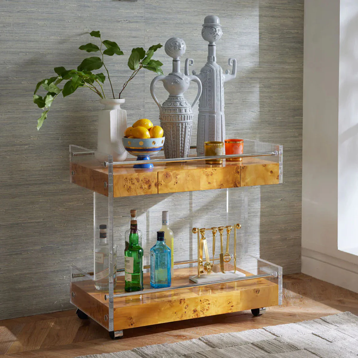 Jonathan Adler Bond Bar Cart - Image 3