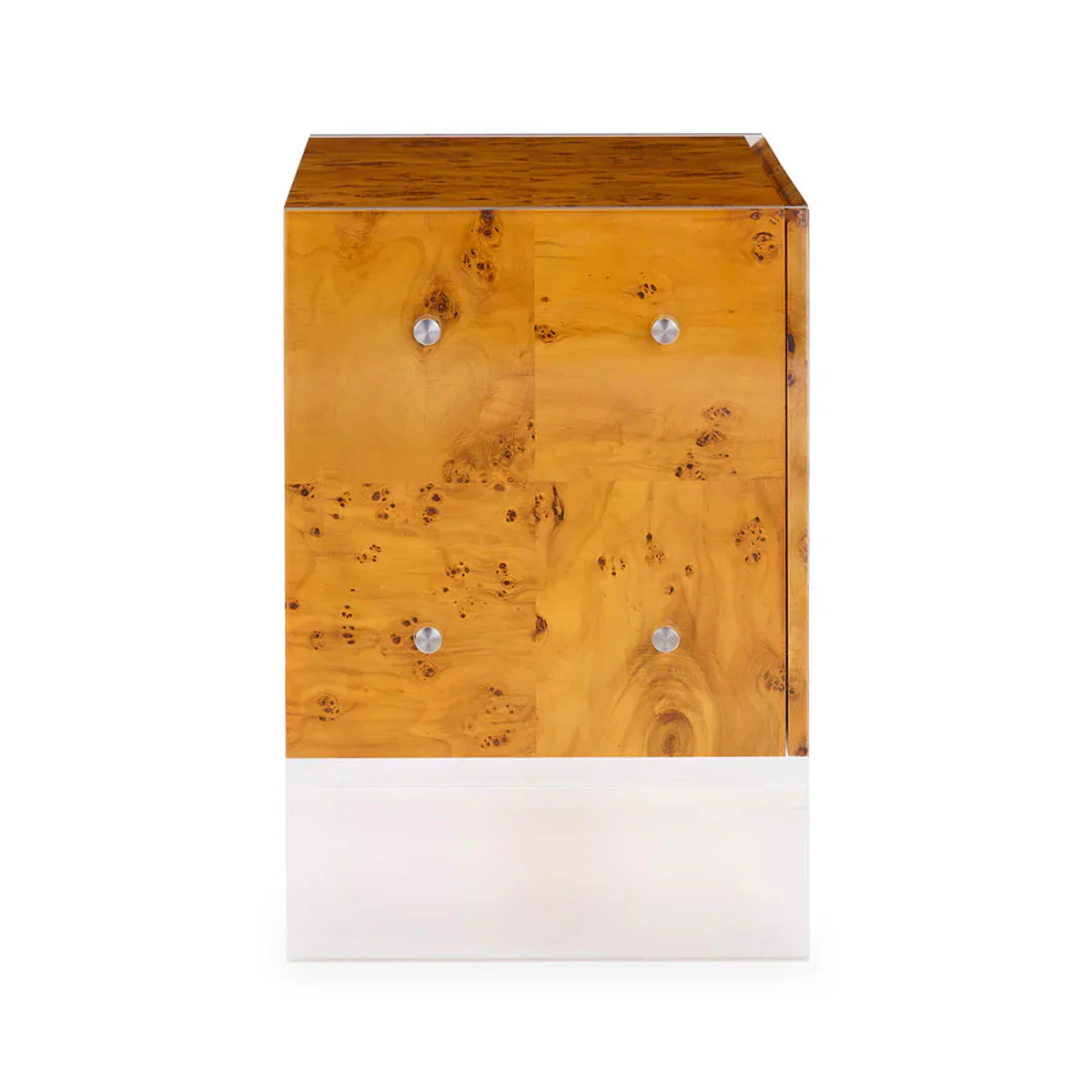 Jonathan Adler Bond Small Cabinet - Burled Mappa - Image 4