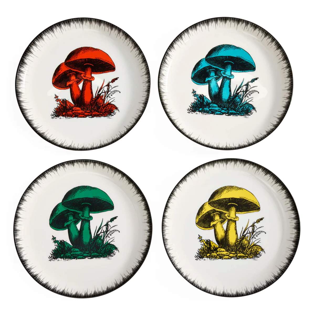 Jonathan Adler Botanist Canapé Plate Set