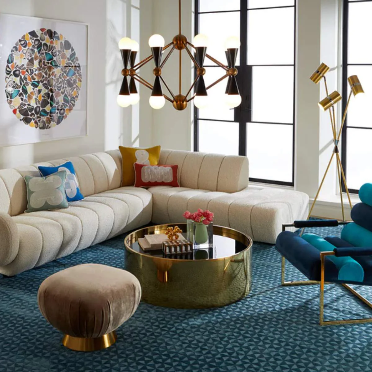 Jonathan Adler Caracas Task Tripod Floor Lamp - Image 2