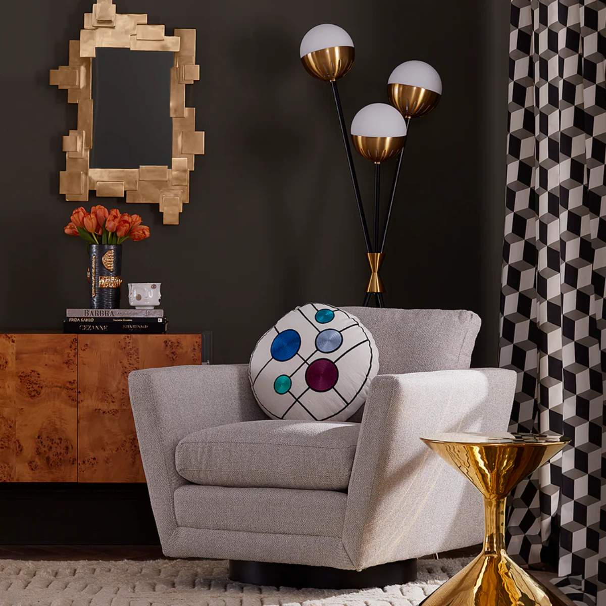Jonathan Adler Caracas Tripod Floor Lamp - Image 11