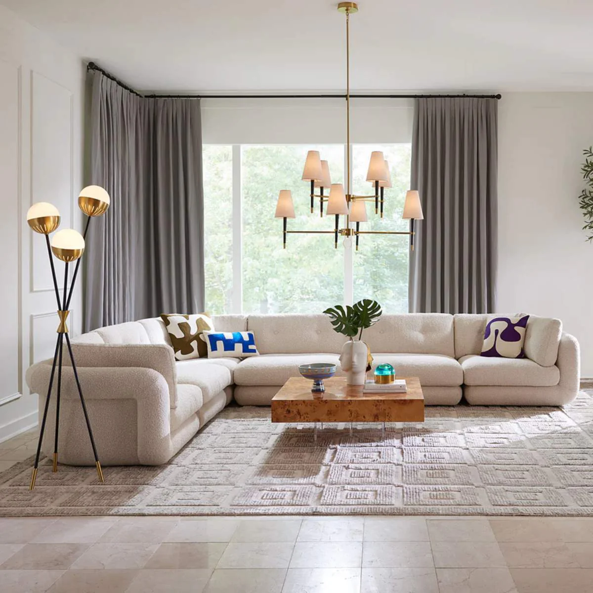 Jonathan Adler Caracas Tripod Floor Lamp - Image 14