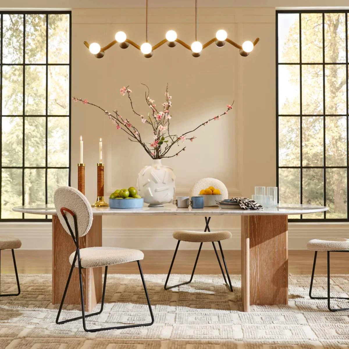 Jonathan Adler Caracas Wave Chandelier - Image 4