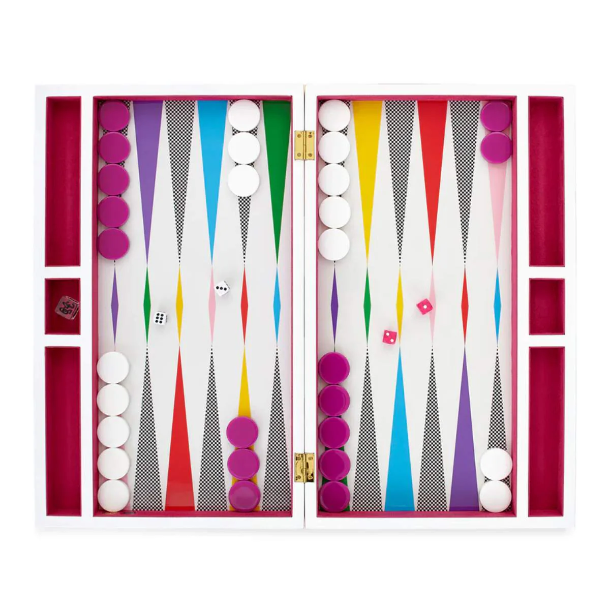 Jonathan Adler Checkerboard Backgammon Set