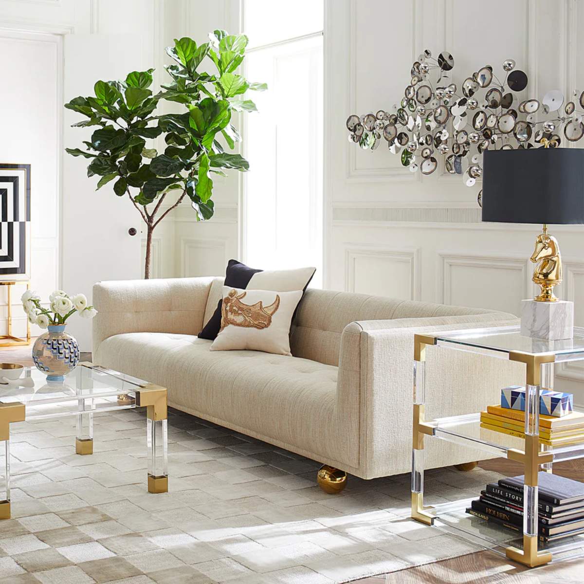Jonathan Adler Claridge 228.6cm Sofa - Image 15