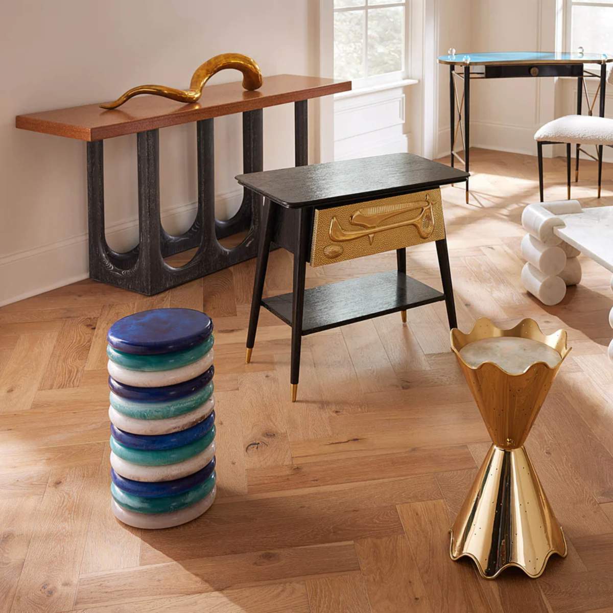 Jonathan Adler Como Accent Table - Image 5