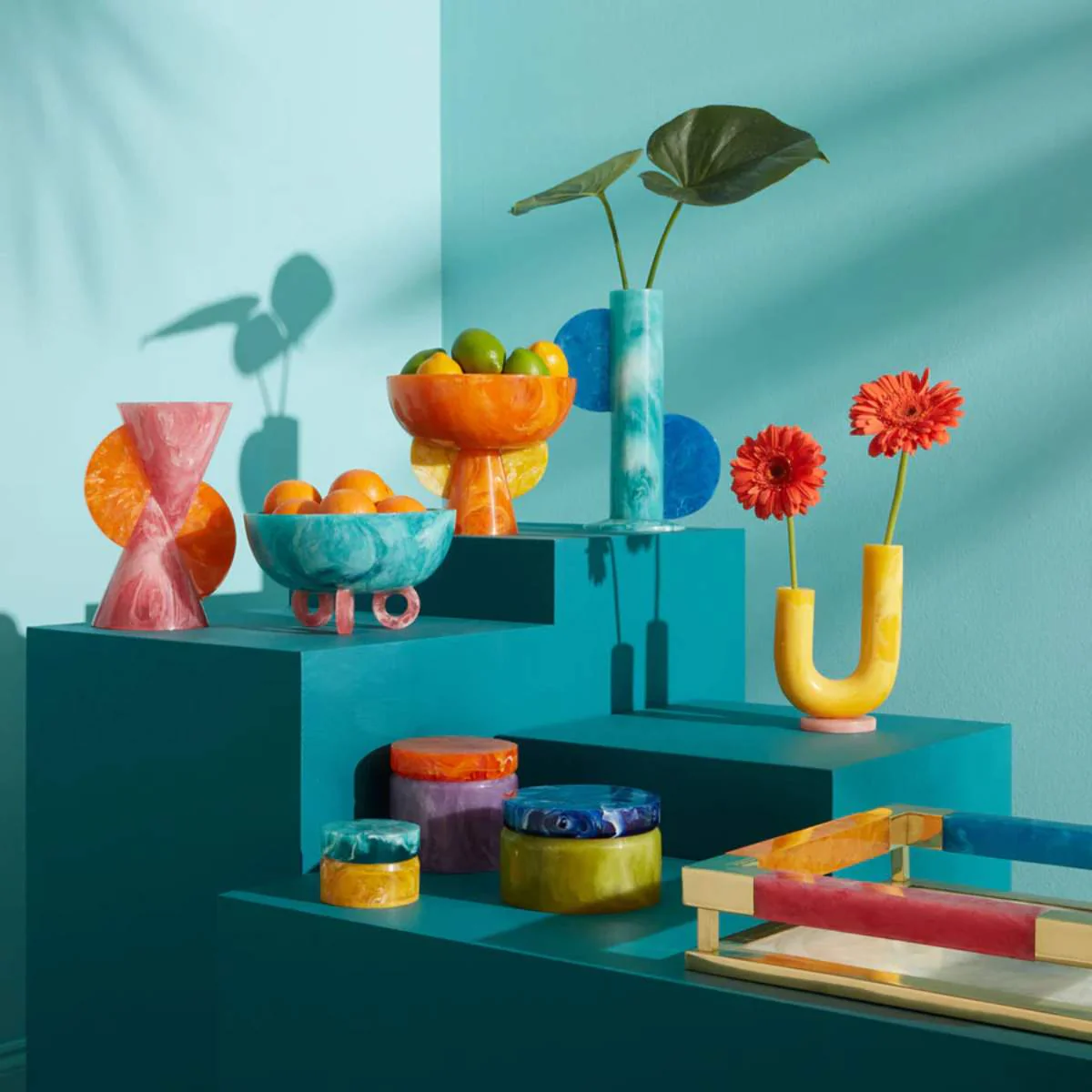 Jonathan Adler Como Double Tube Vase - Image 5