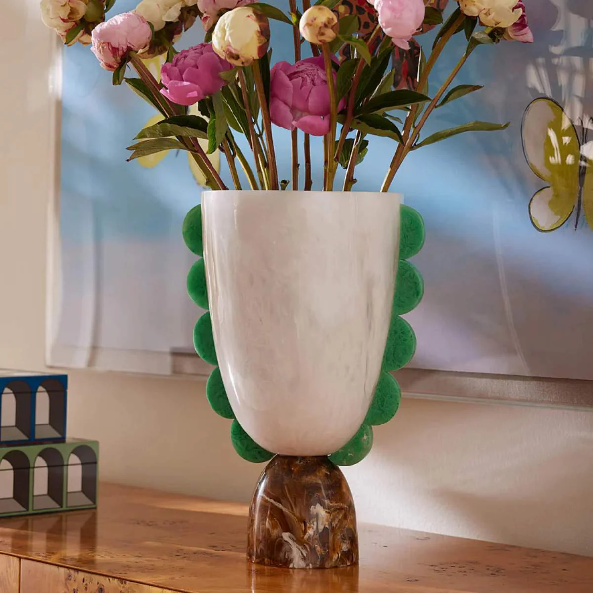 Jonathan Adler Como Scalloped Urn - Image 3