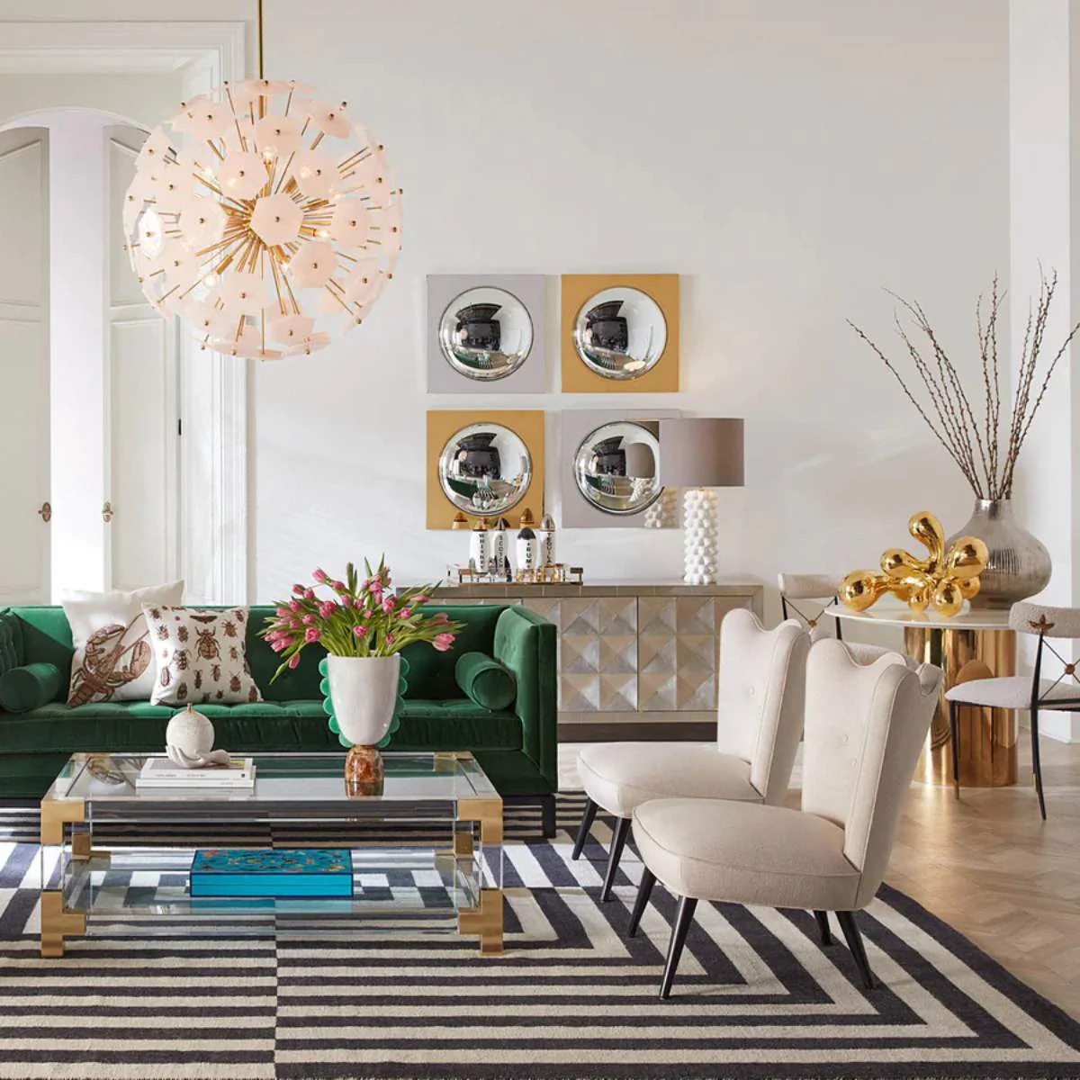 Jonathan Adler Como Scalloped Urn - Image 6