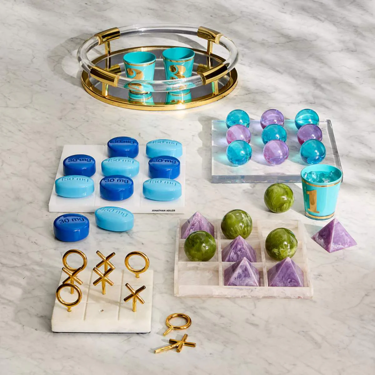 Jonathan Adler Como Tic-Tac-Toe Set - Image 10