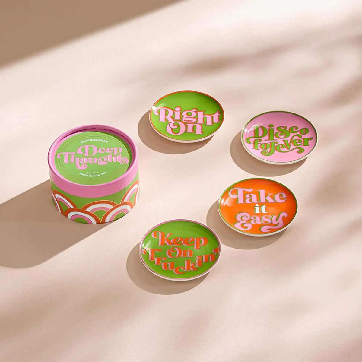 Jonathan Adler Deep Thoughts Coasters - Image 3