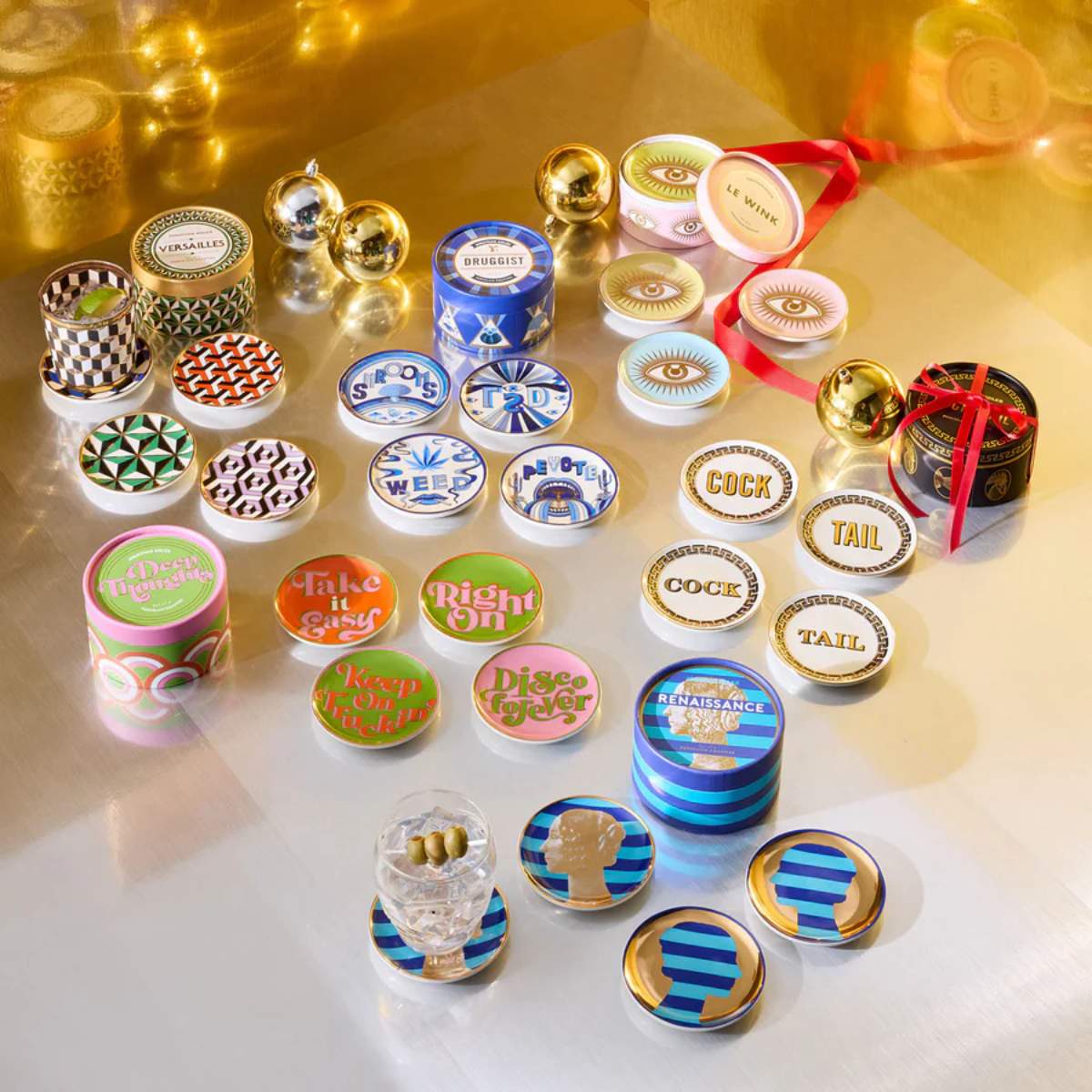Jonathan Adler Deep Thoughts Coasters - Image 4