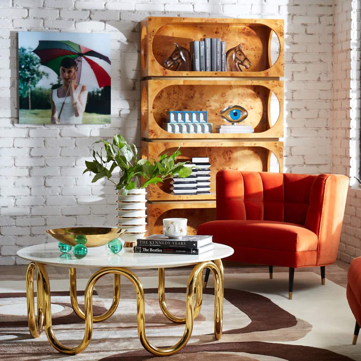 Jonathan Adler Draper Club Chair - Image 7