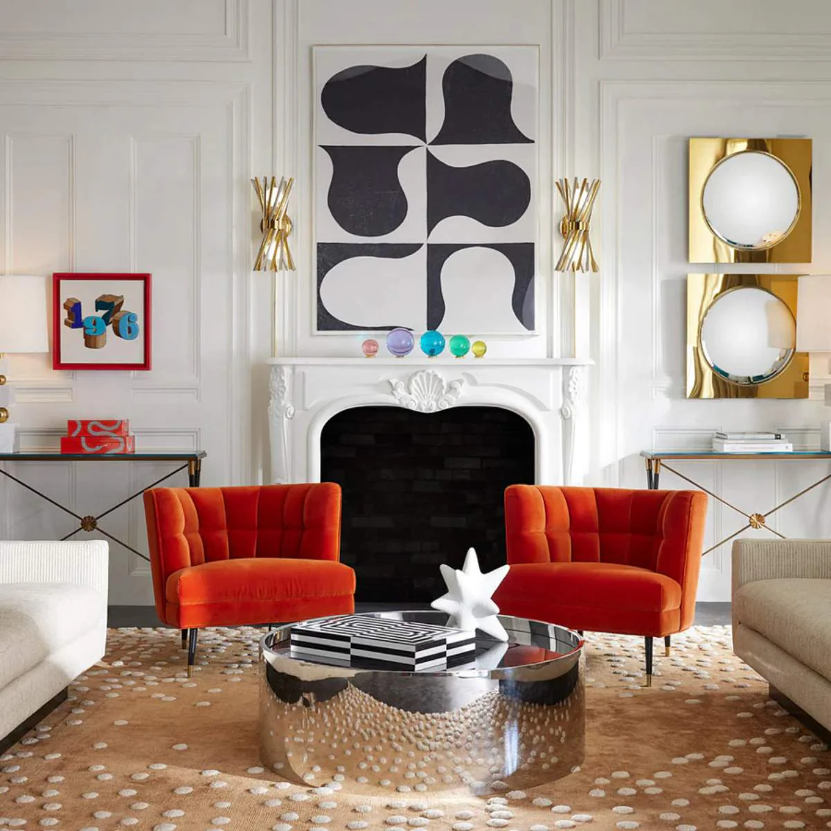 Jonathan Adler Draper Club Chair - Image 9