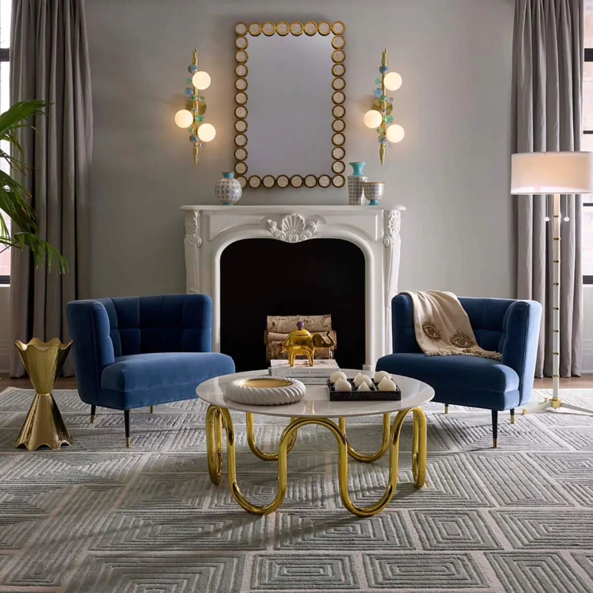 Jonathan Adler Draper Club Chair - Image 8
