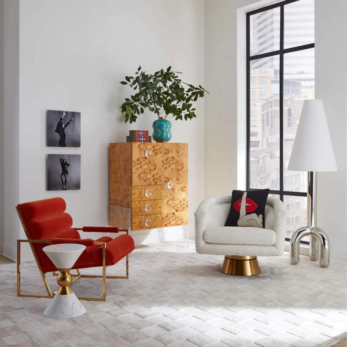 Jonathan Adler Eden Cinched Vase - Image 7