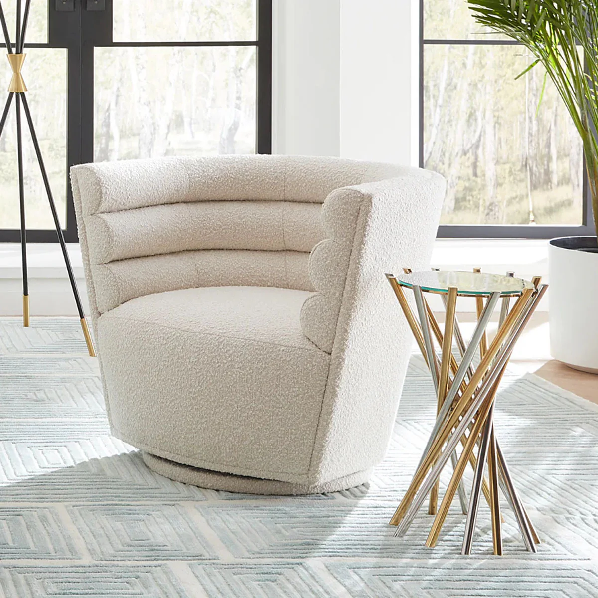 Jonathan Adler Electrum Accent Table - Image 3