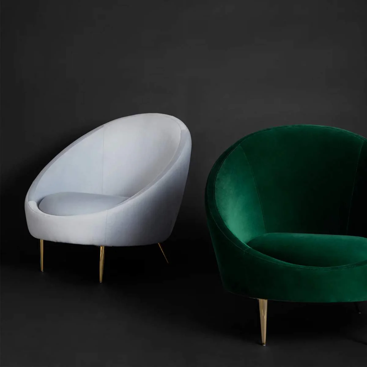 Jonathan Adler Ether Swivel Chair - Image 6