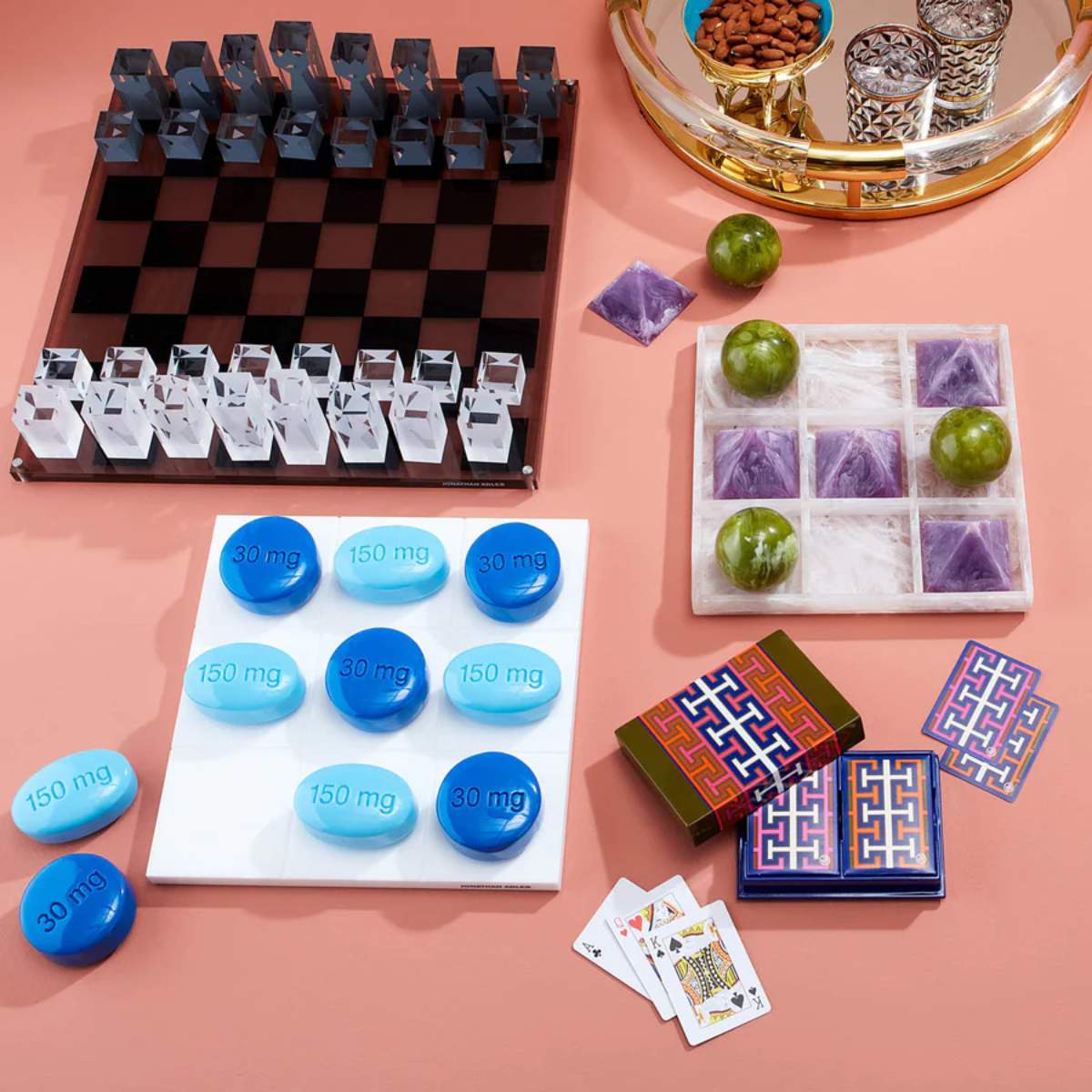 Jonathan Adler Full Dose Tic-Tac-Toe Set - Image 4