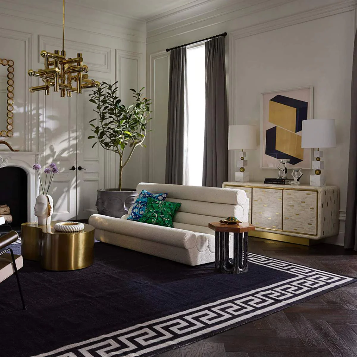 Jonathan Adler Futura Slipper Sofa - Image 7