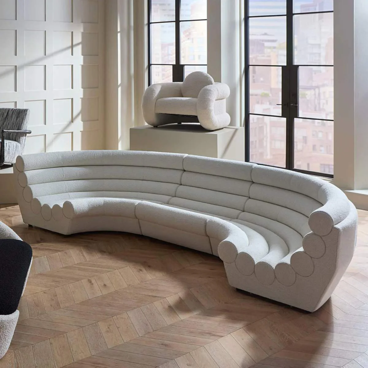 Jonathan Adler Futura Slipper Sofa - Image 8