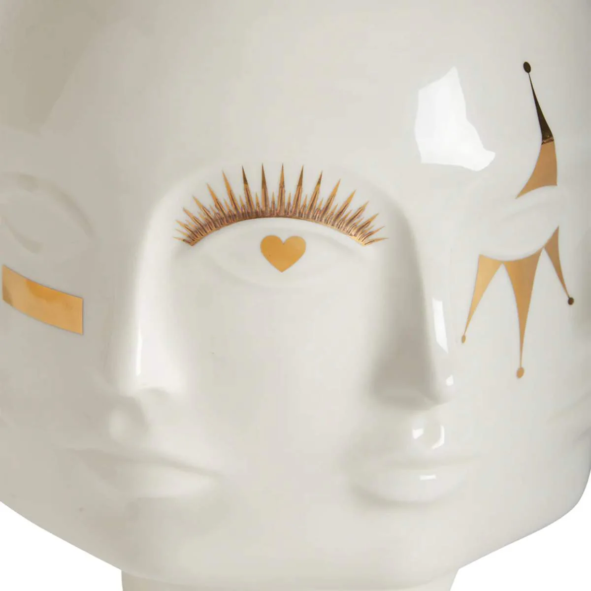 Jonathan Adler Gilded Dora Maar Large Vase - Image 5