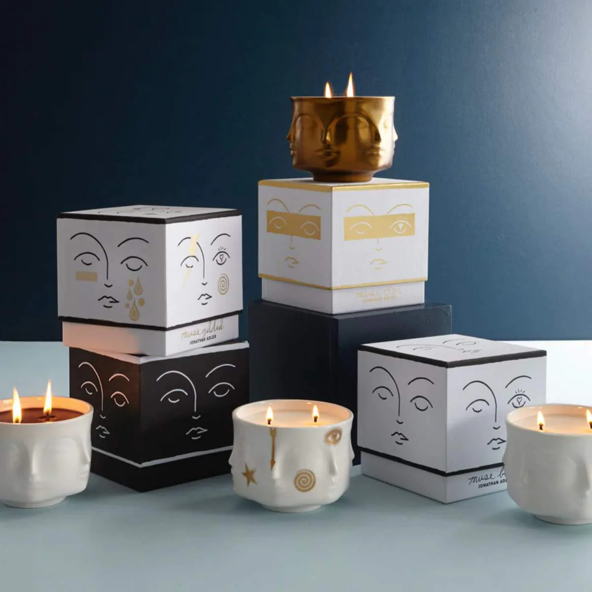 Jonathan Adler Gilded Muse Candle - Image 10