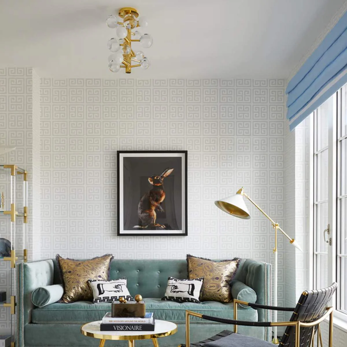 Jonathan Adler Globo Five-Light Chandelier - Image 7