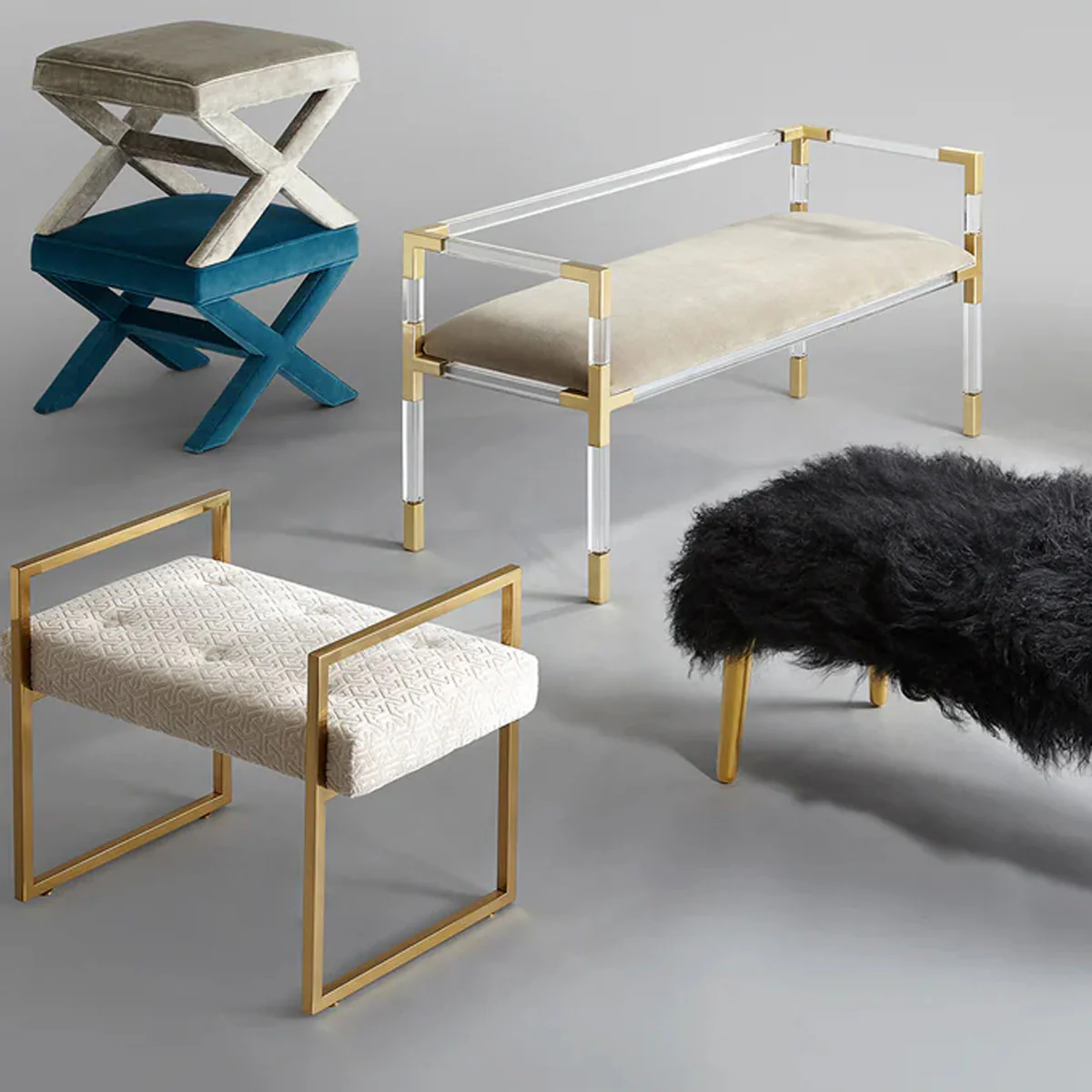 Jonathan Adler Jacques Bench - Image 6
