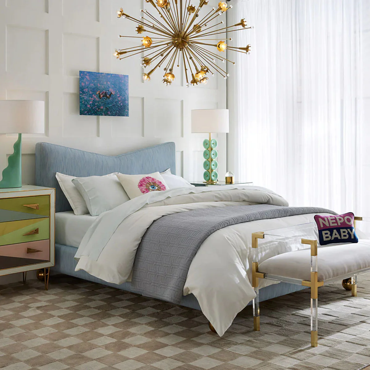 Jonathan Adler Jacques Bench - Image 8