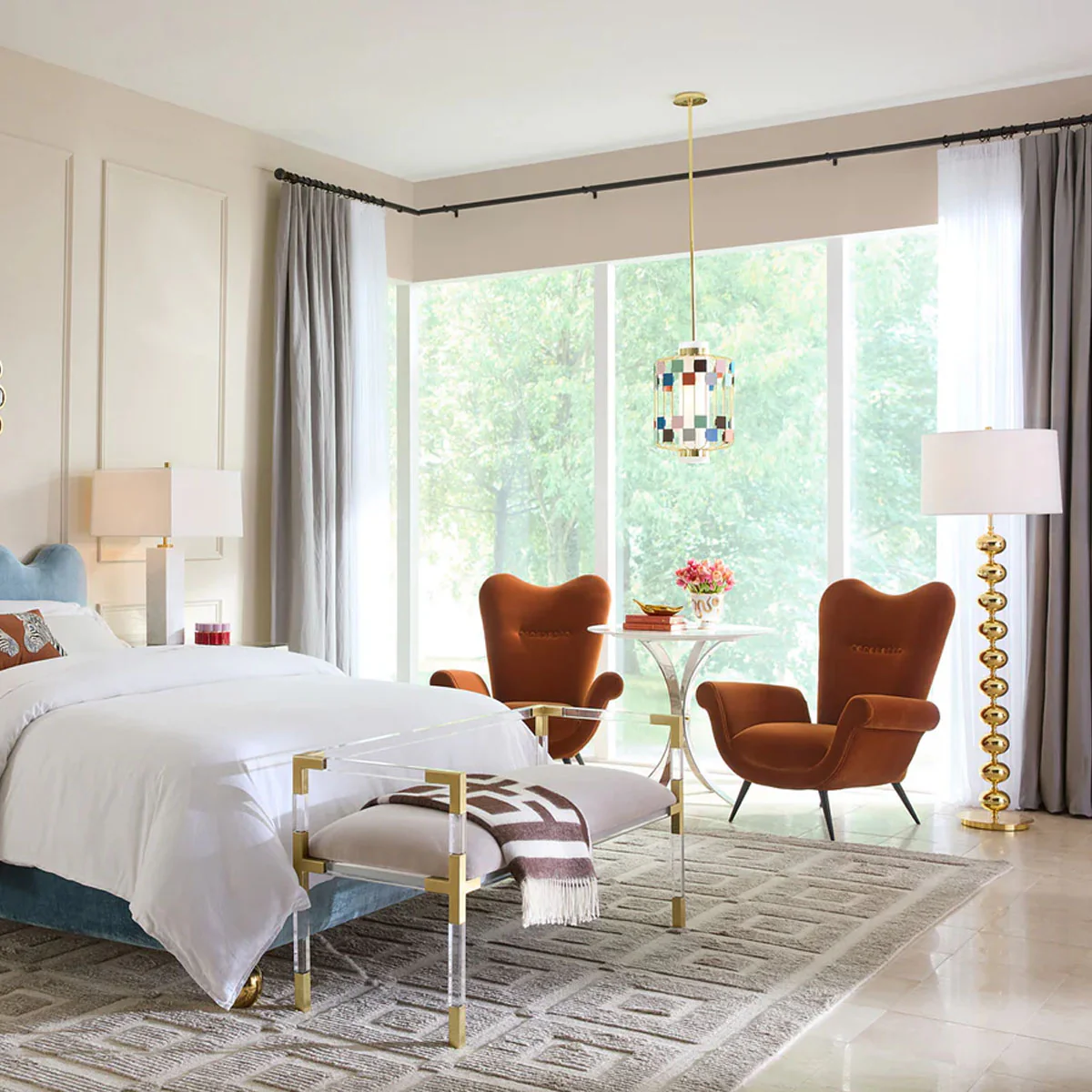 Jonathan Adler Jacques Bench - Image 9