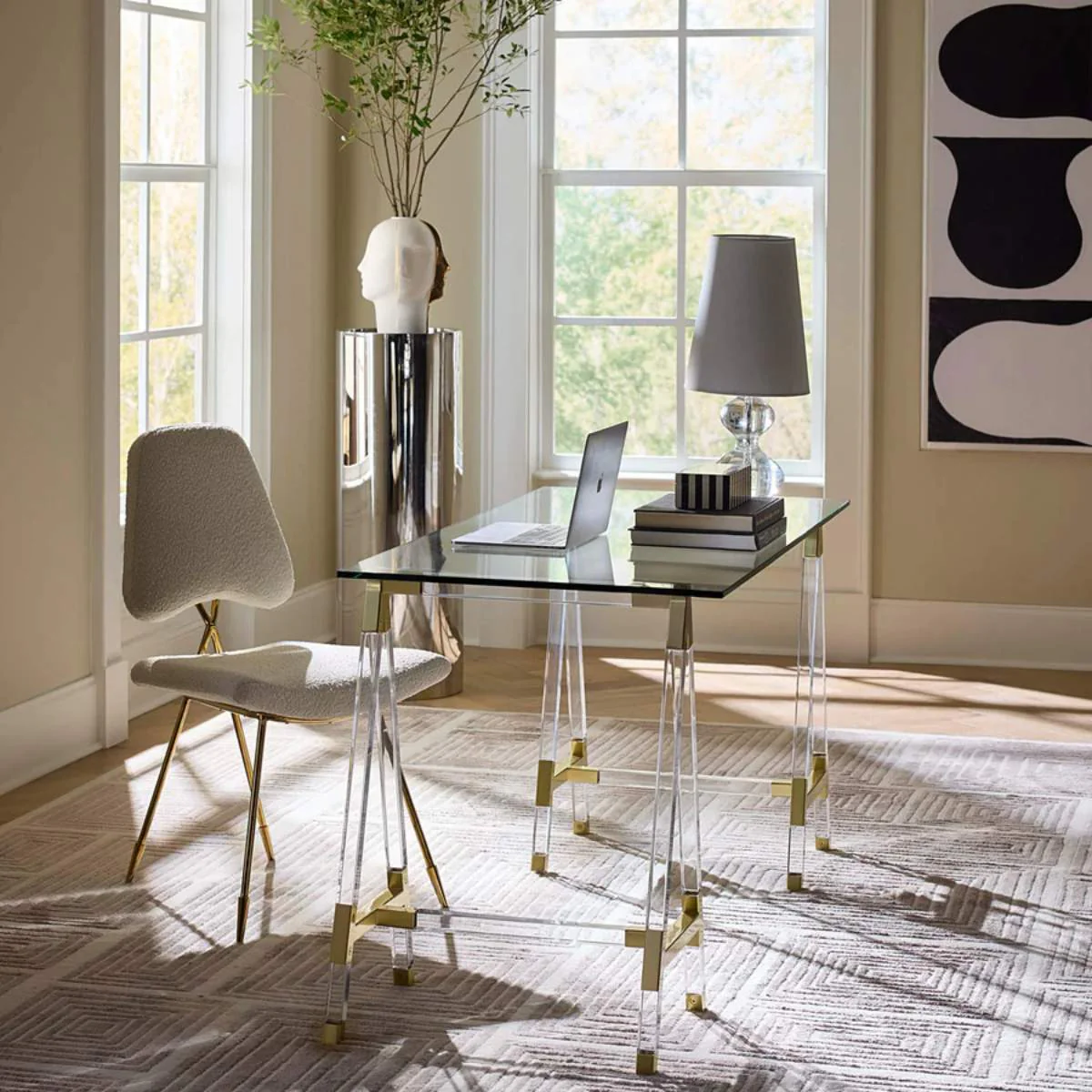 Jonathan Adler Jacques Trestle Desk - Image 5
