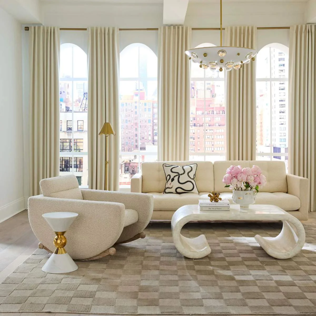 Jonathan Adler Luna Rocking Chair - Image 7