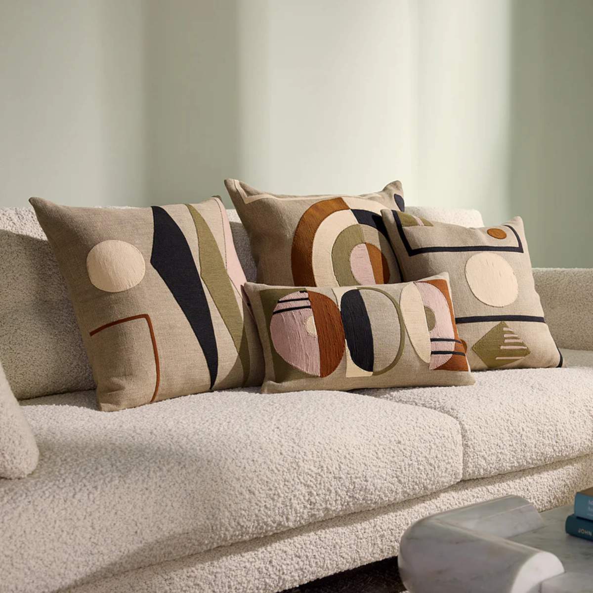 Jonathan Adler Monterey Circles Cushion - Image 6